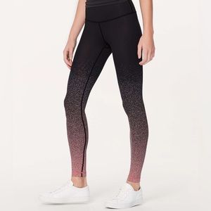 Lululemon Wunder Under Hi-Rise Tight Ombre Speckle Stop